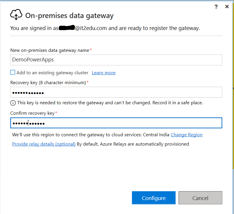 cloud data integration, live data refresh in powerbi